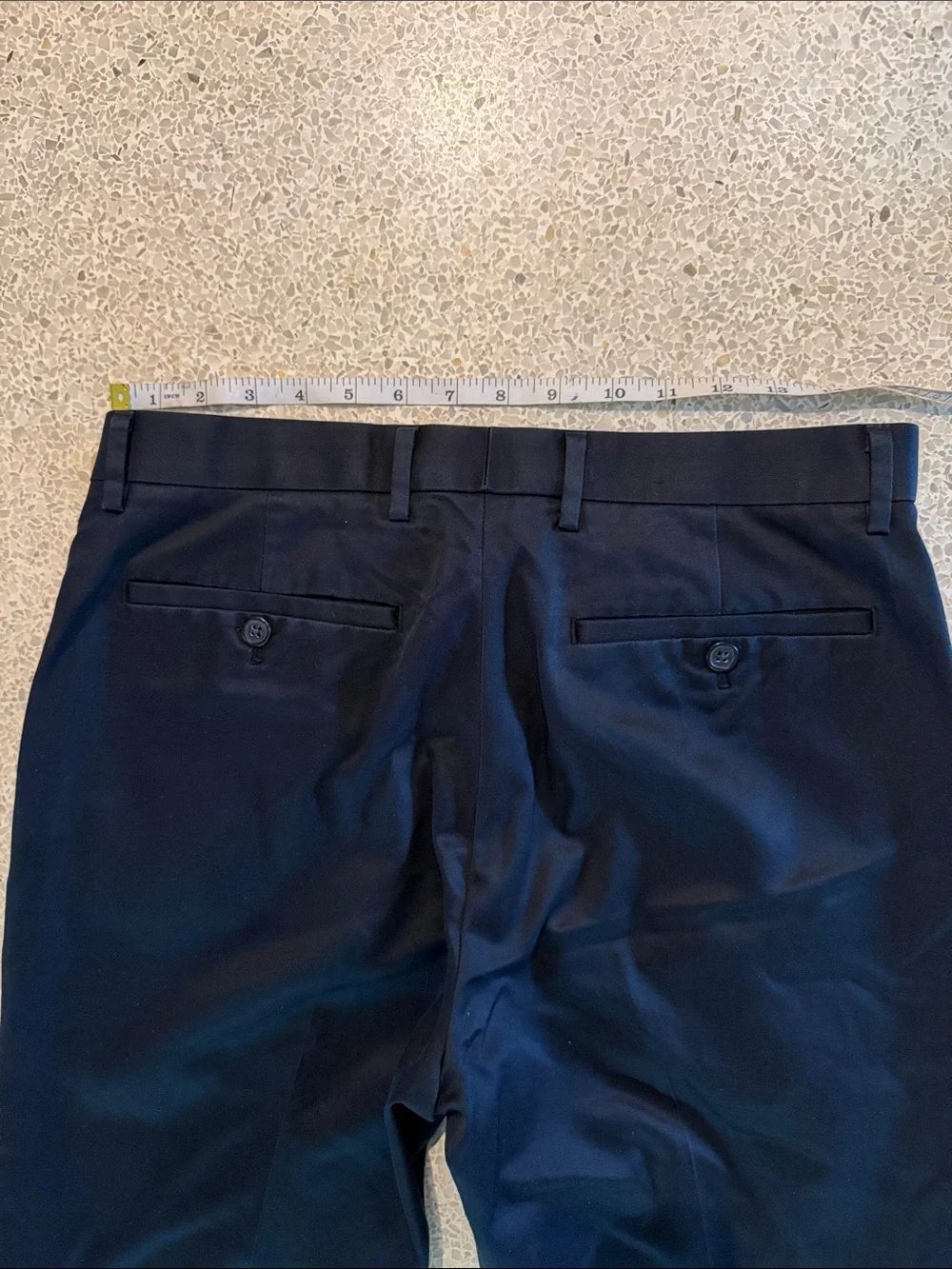 Banana Rebublic Non Iron Modern Slim Fit Black Dress Chino Pants 31 x 34
